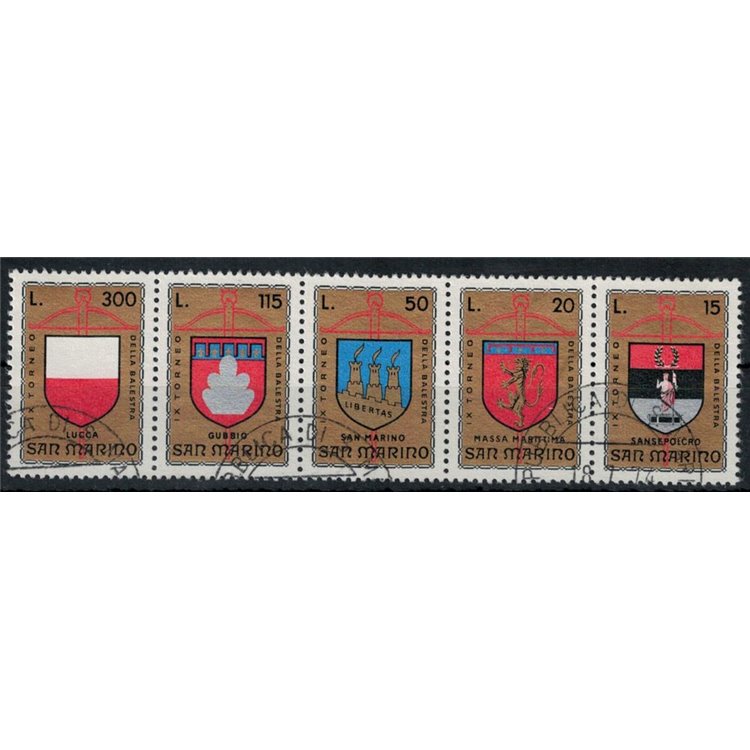 SAN MARINO 1974 Crossbow Tournament 5v us