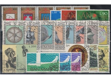 SAN MARINO 1974 Complete year 24v us