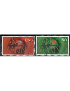 SAN MARINO 1974 Centenario UPU 2v us
