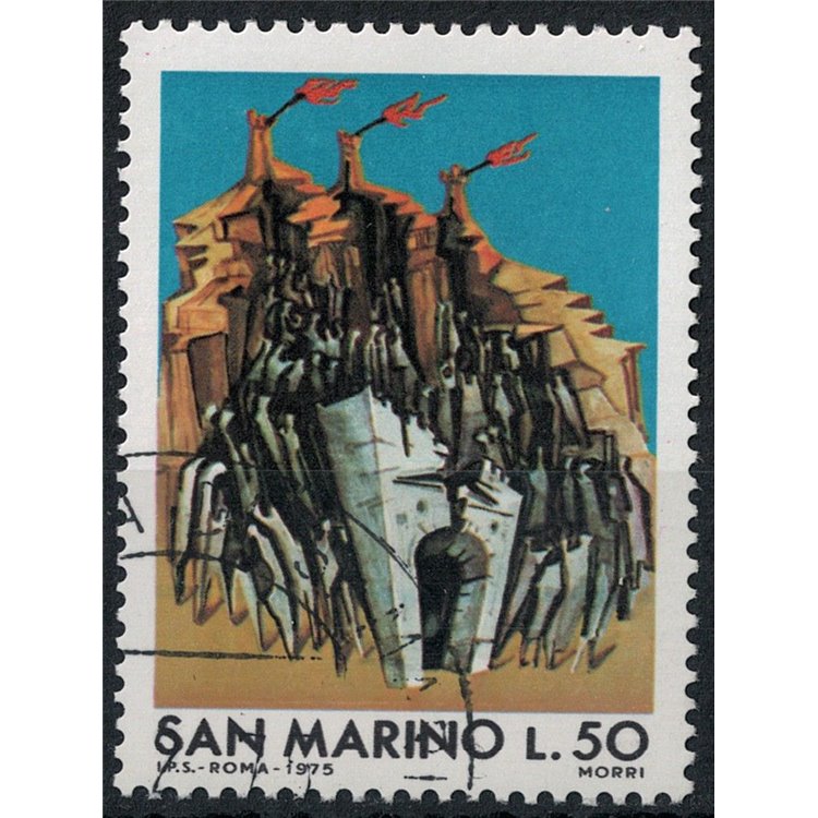 SAN MARINO 1975 Escape of one hundred thousand us