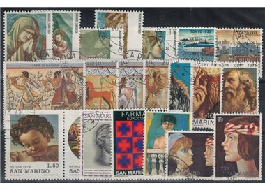 SAN MARINO 1975 Annata completa 22v us