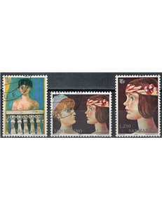 SAN MARINO 1975 International Women's Year 3v us