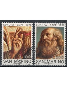 SAN MARINO 1975 Europa 2v us