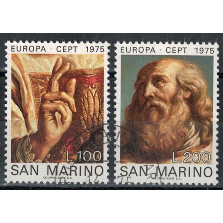 SAN MARINO 1975 Europa 2v us