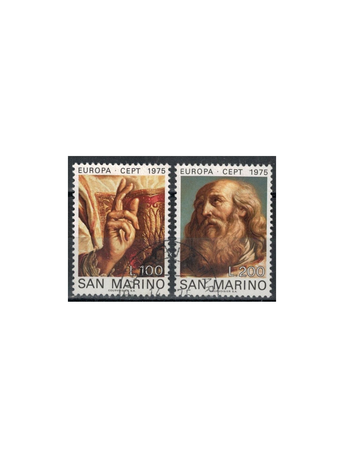 SAN MARINO 1975 Europa 2v us