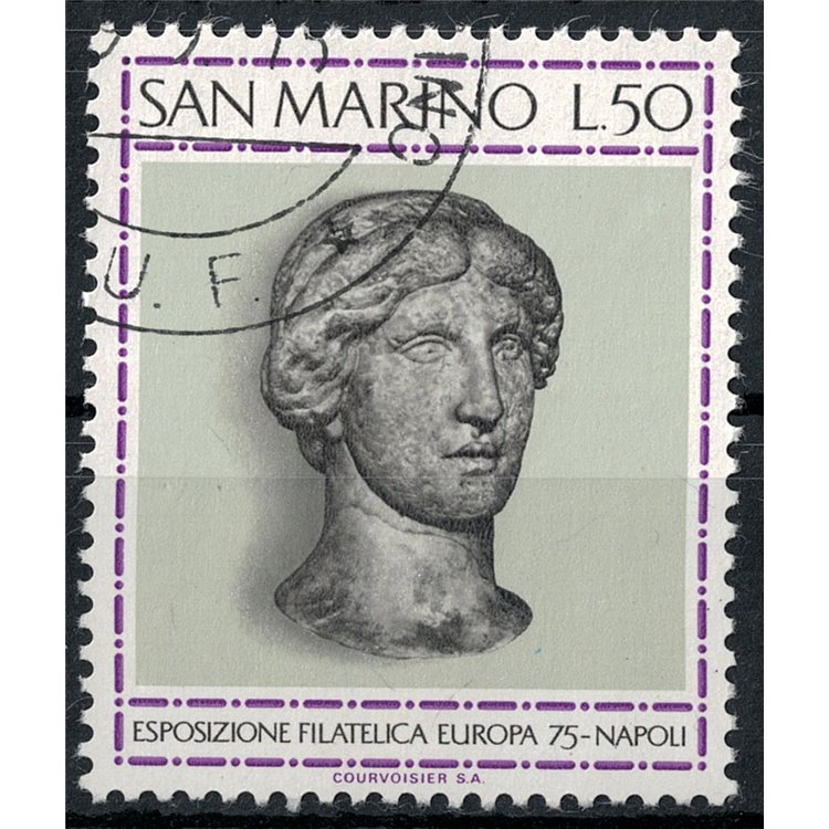 SAN MARINO 1975 Europa us stamp exhibition