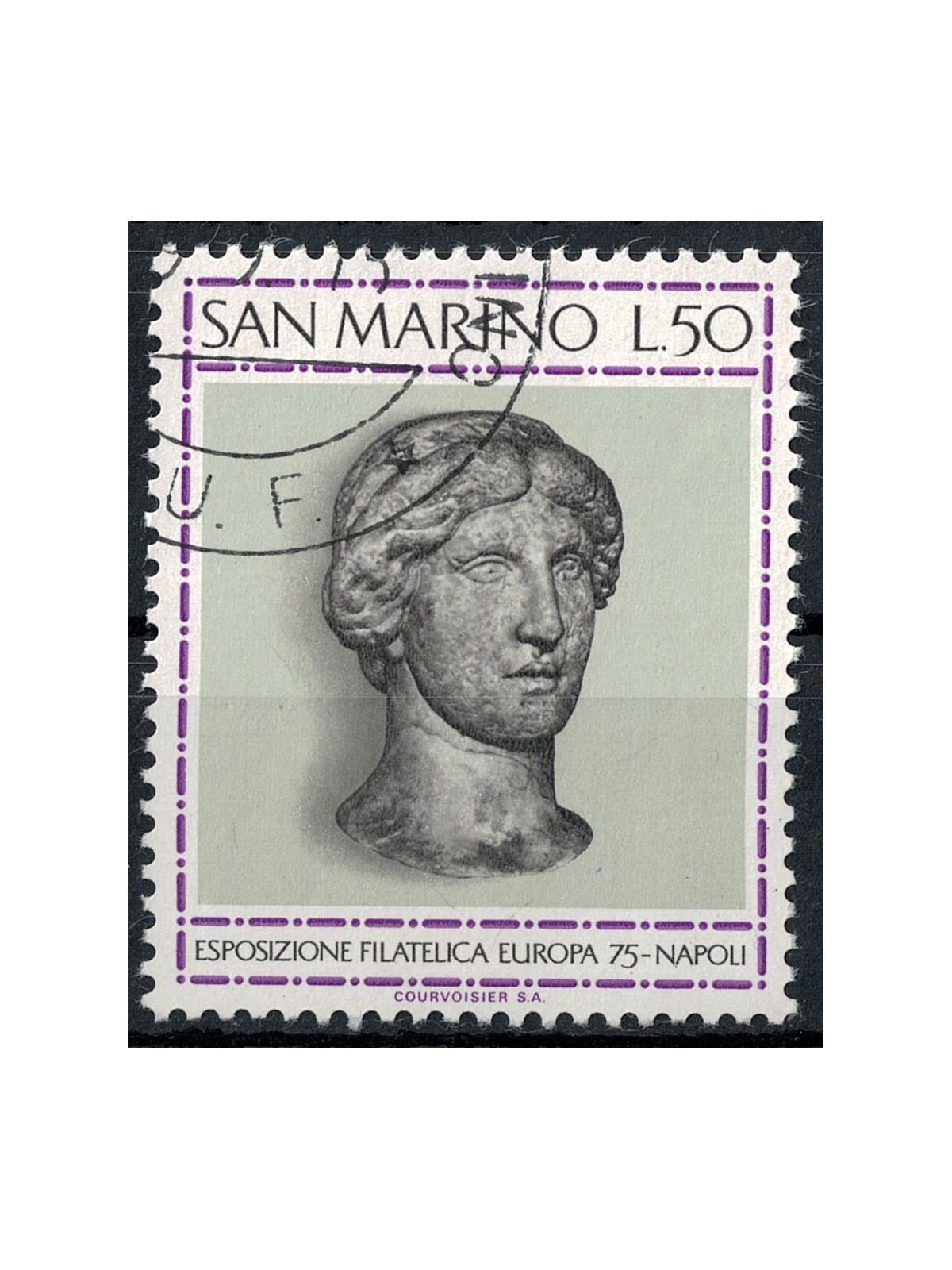 SAN MARINO 1975 Europa us stamp exhibition