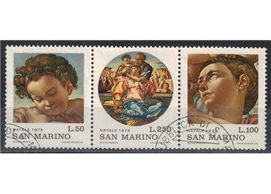 SAN MARINO 1975 Natale 3v us