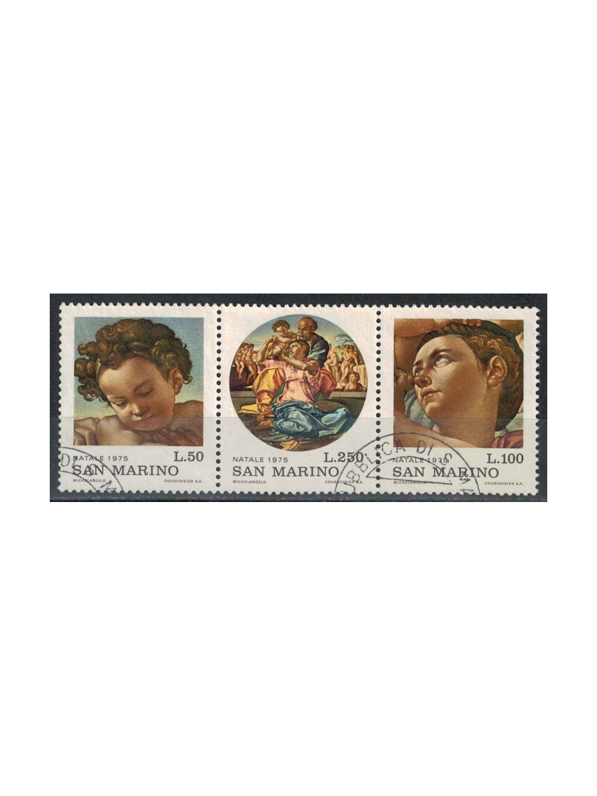 SAN MARINO 1975 Natale 3v us