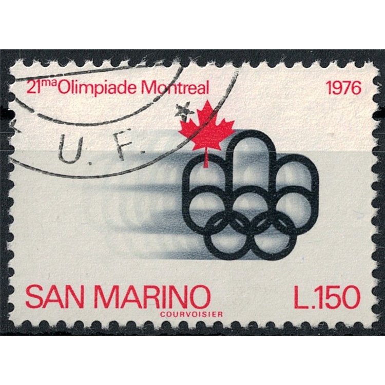 SAN MARINO 1976 Olimpiade di Montreal us