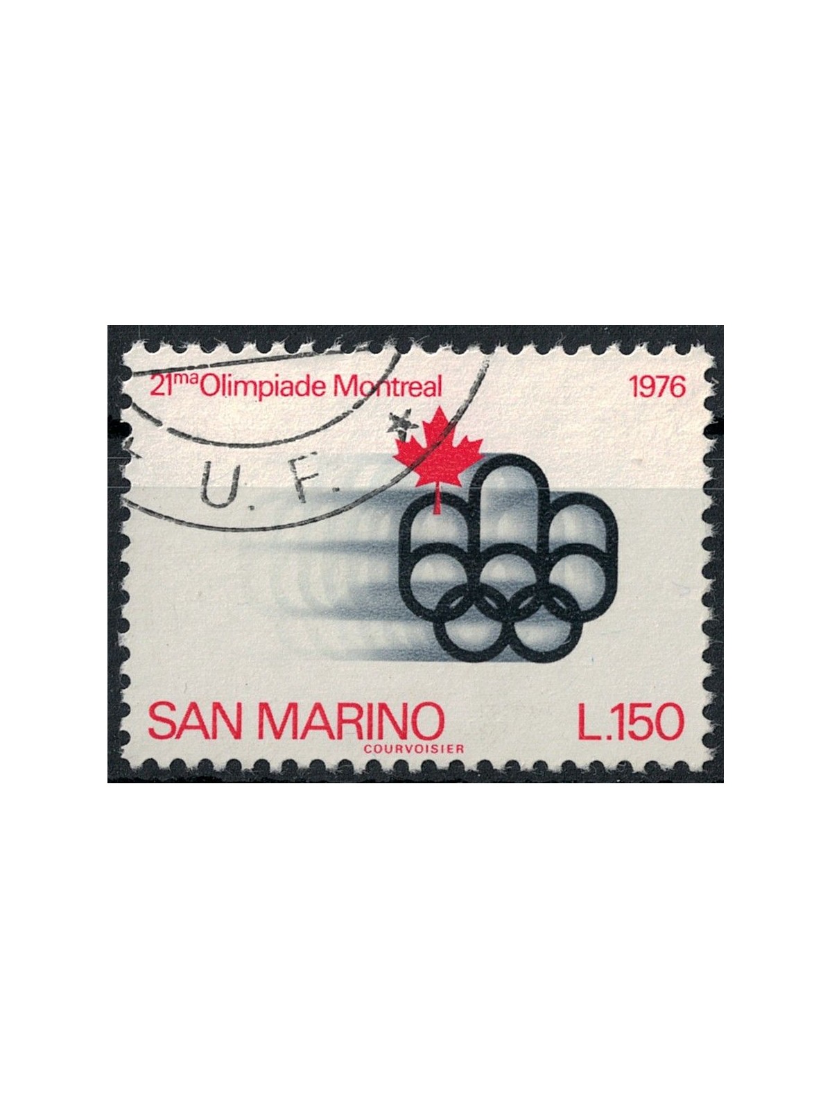 SAN MARINO 1976 Montreal Olympics us