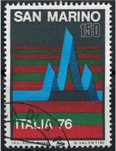 SAN MARINO 1976 World Philatelic Exhibition us