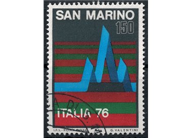 SAN MARINO 1976 World Philatelic Exhibition us