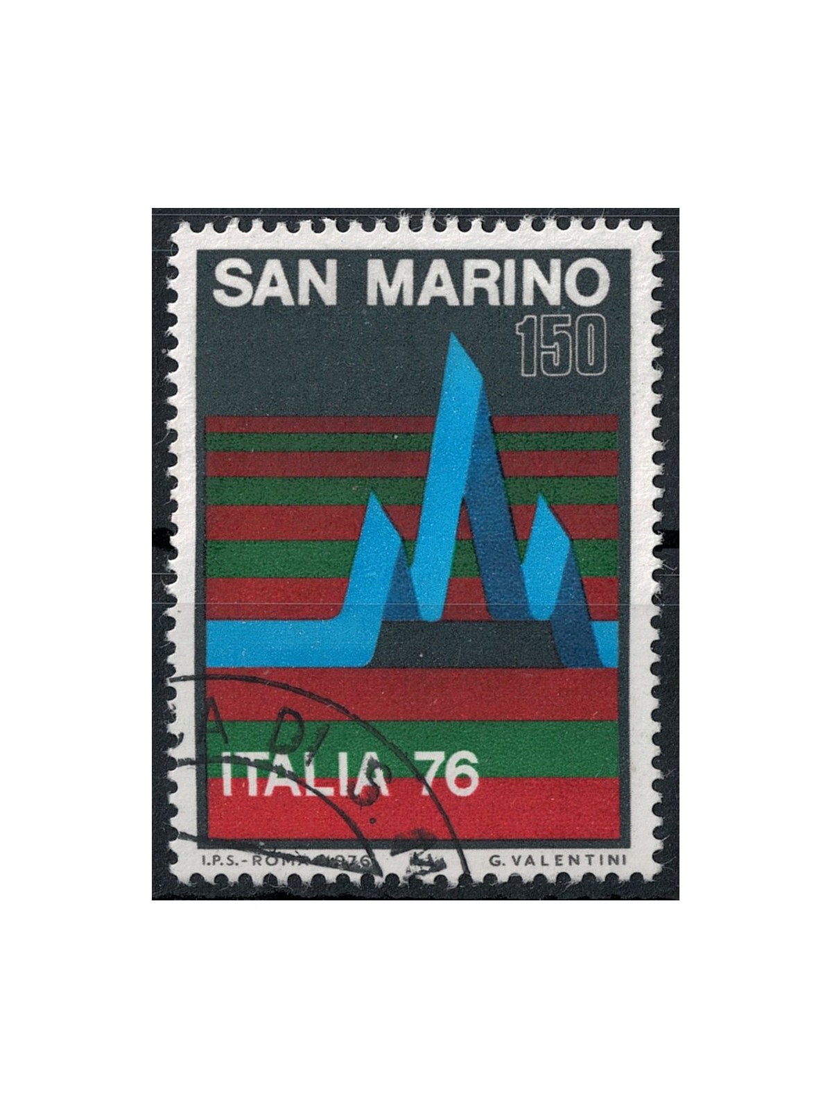 SAN MARINO 1976 World Philatelic Exhibition us
