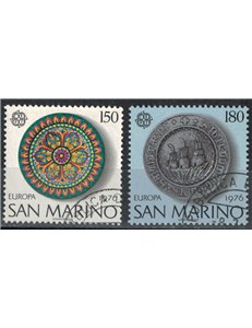 SAN MARINO 1976 Europa 2v us