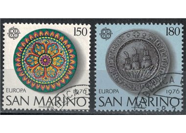 SAN MARINO 1976 Europa 2v us