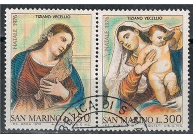 SAN MARINO 1976 Christmas 2v us