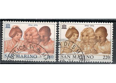 SAN MARINO 1976 Unesco 2v us
