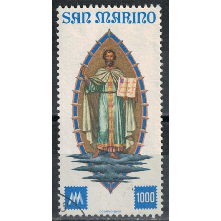 SAN MARINO 1977 Centenary of the US stamp