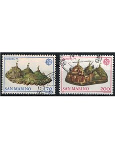 SAN MARINO 1977 Europa 2v us