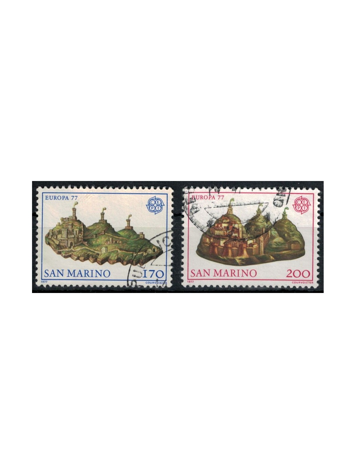 SAN MARINO 1977 Europa 2v us