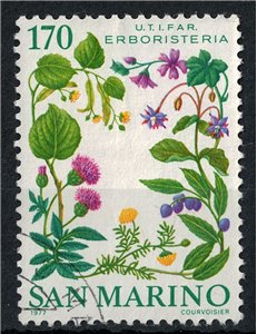 SAN MARINO 1977 Herbalist's shop us