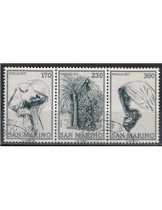 SAN MARINO 1977 Christmas 3v us