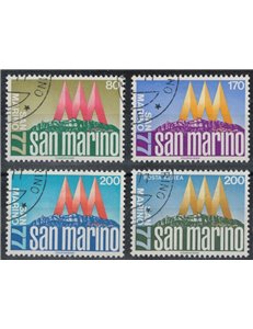 SAN MARINO 1977 Philatelic events 3rd year