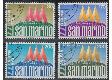 SAN MARINO 1977 Philatelic events 3rd year