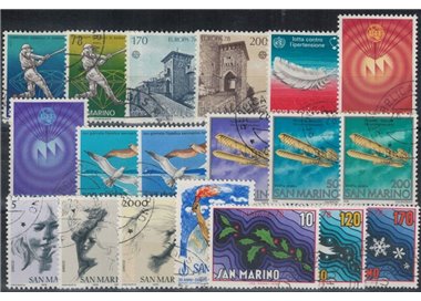 SAN MARINO 1978 Annata completa 19v us