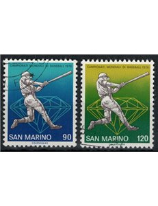 SAN MARINO 1978 Baseball World Championships 2v us