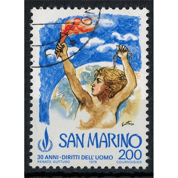 SAN MARINO 1978 Diritti dell'uomo us