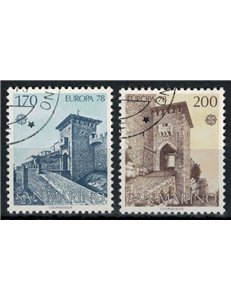 SAN MARINO 1978 Europa 2v us