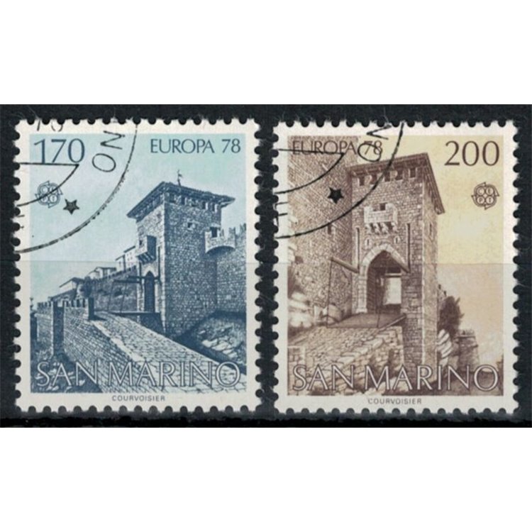 SAN MARINO 1978 Europa 2v us