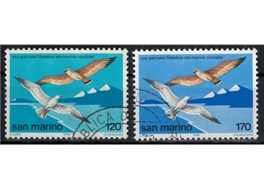 SAN MARINO 1978 Fiera del francobollo 2v us