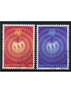SAN MARINO 1978 Giornata delle telecomunicazioni 2v us