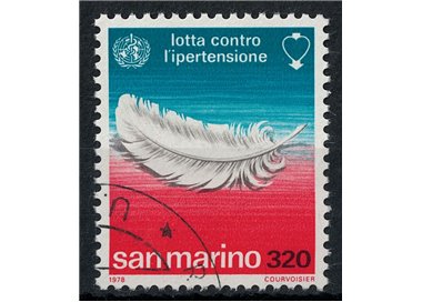 SAN MARINO 1978 Lotta contro l'ipertensione us
