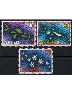 SAN MARINO 1978 Christmas 3v us