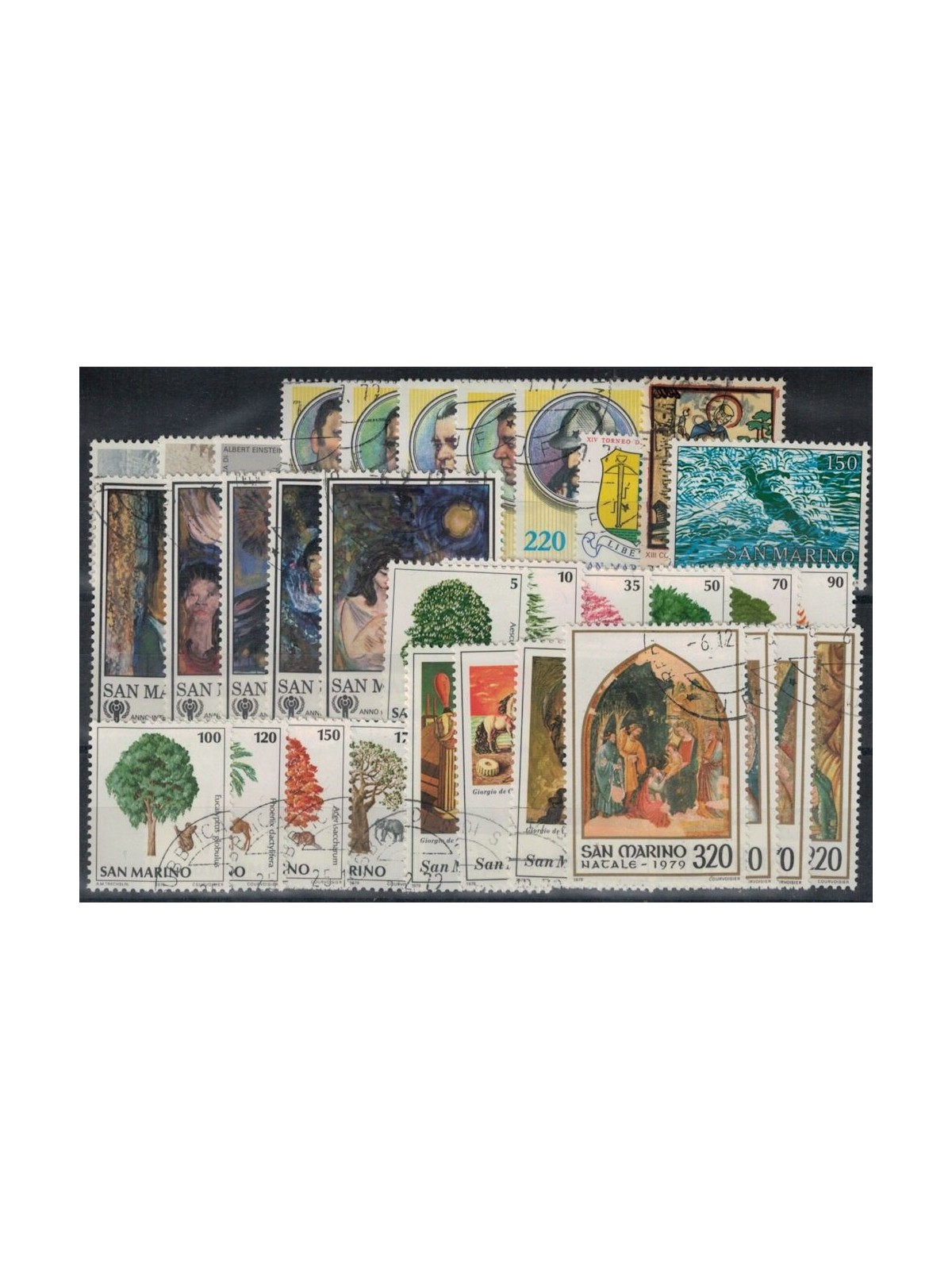 SAN MARINO 1979 Complete vintage 33v us