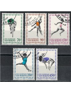 SAN MARINO 1980 Olimpiade 5v us