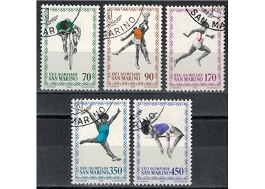 SAN MARINO 1980 Olympics 5th season