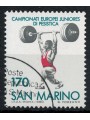 SAN MARINO 1980 Sollevamento pesi us