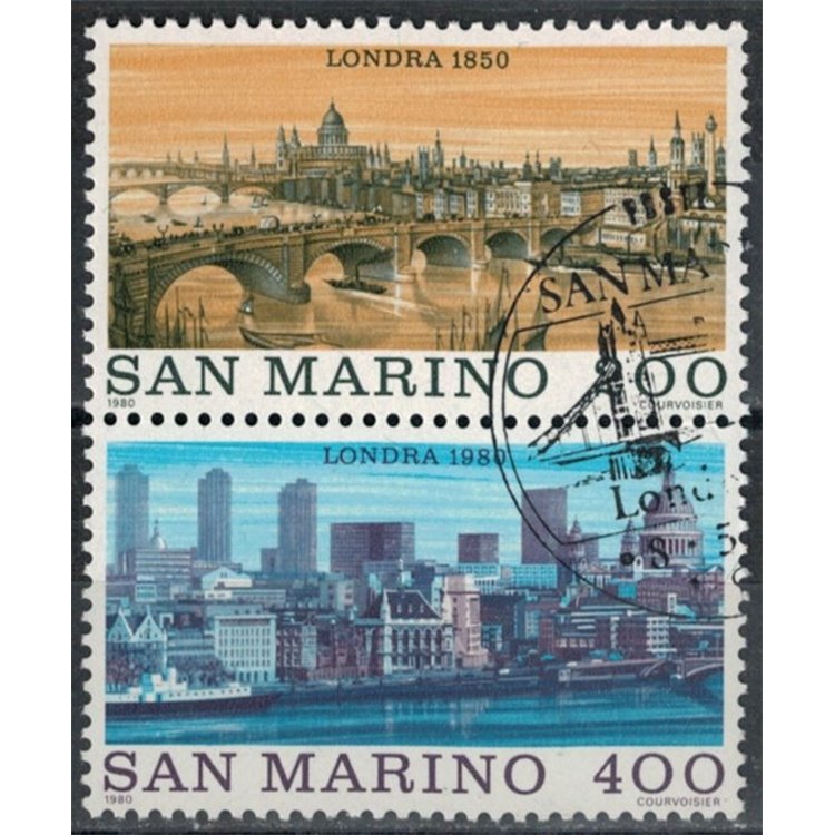 SAN MARINO 1980 Views of London 2v us