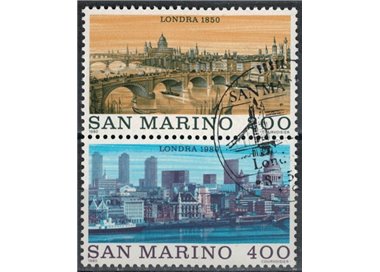 SAN MARINO 1980 Views of London 2v us