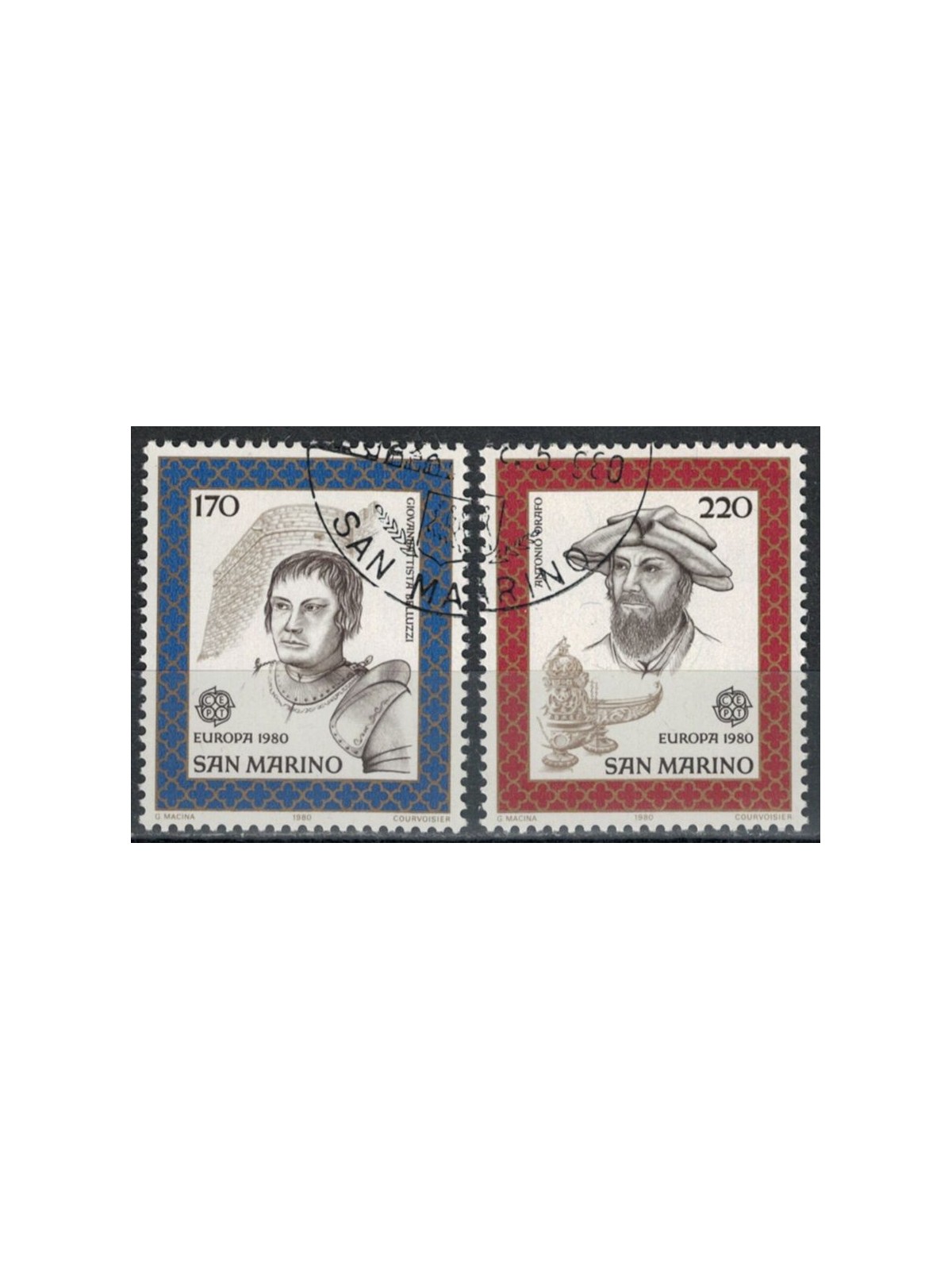 SAN MARINO 1980 Europe 2v us