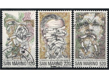SAN MARINO 1980 Health Day 3v us