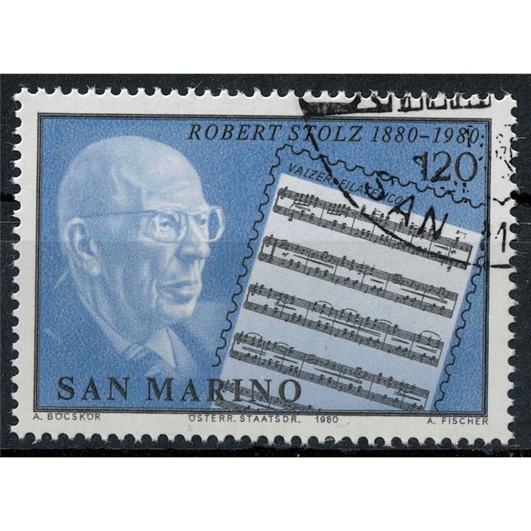 SAN MARINO 1980 Robert Stolz us