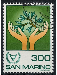 SAN MARINO 1981 Year of the Disabled