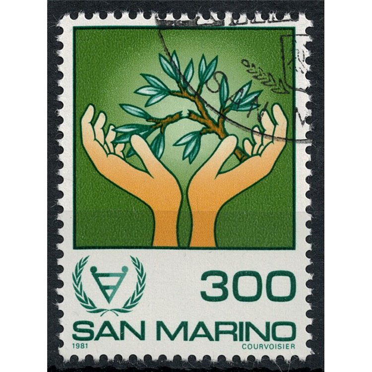 SAN MARINO 1981 Anno degli handicappati us