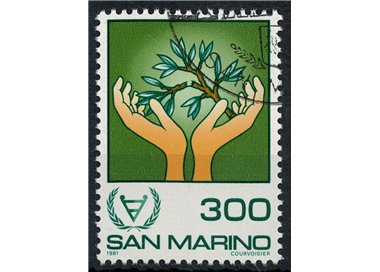 SAN MARINO 1981 Anno degli handicappati us